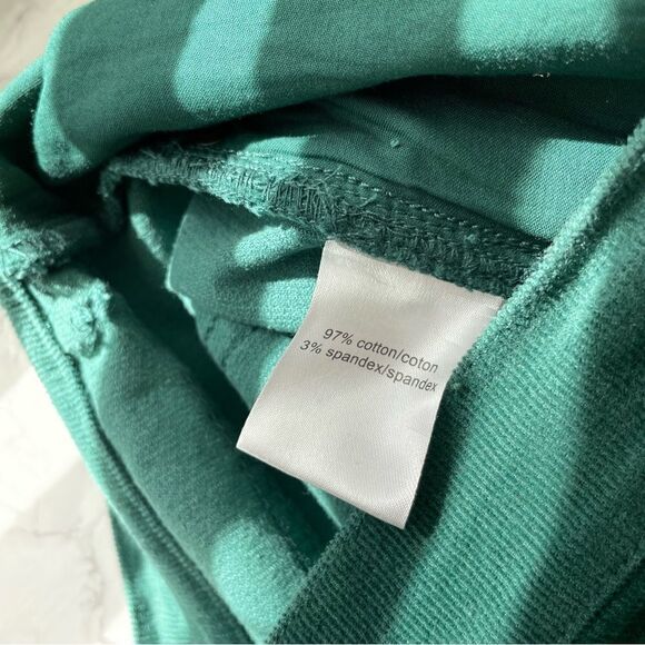 Pam & Gela Emerald Green Cords Pants - Picture 6 of 9